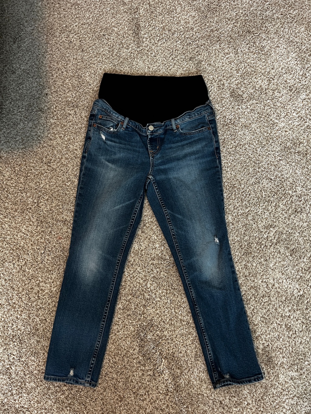 GAP maternity jeans size 29R cigarette style leg